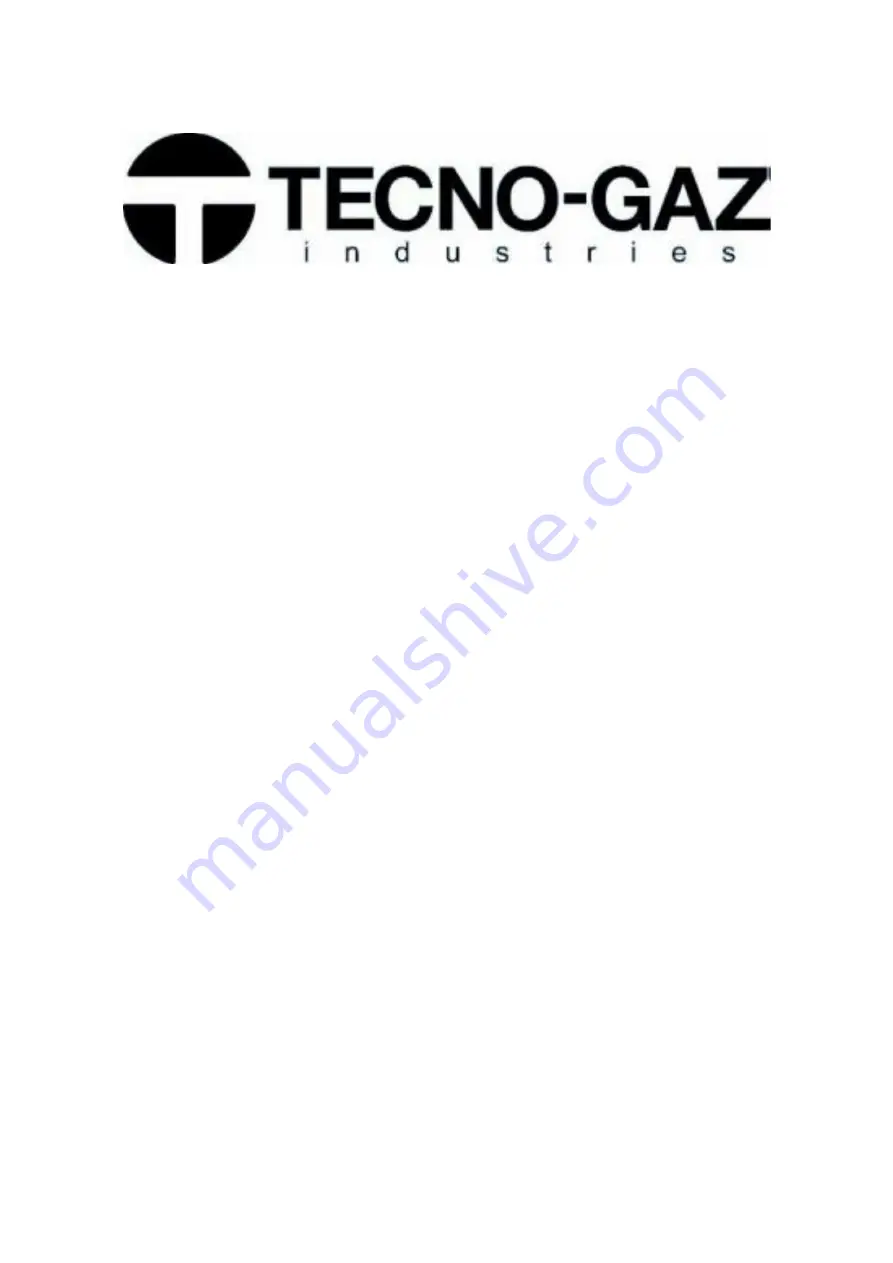 Tecno-gaz ORION TECH Operation And Maintenance Manual Download Page 1