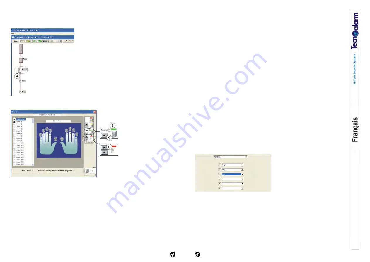 Tecnoalarm APR FINGER-CARD Manual Download Page 17