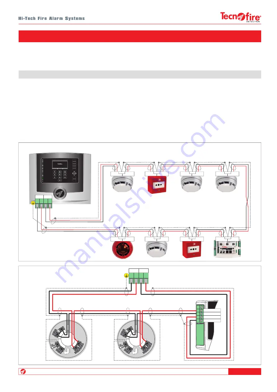 Tecnoalarm Tecnofire TF-A1-298-DE Installation Manual Download Page 47