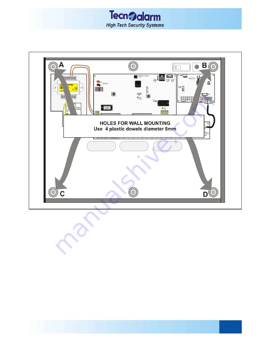 Tecnoalarm TP16-256 Installer Manual Download Page 19