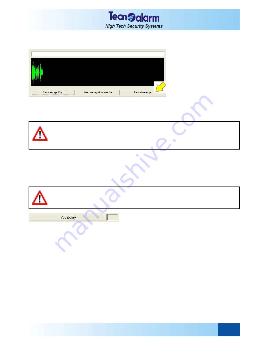 Tecnoalarm TP16-256 Installer Manual Download Page 117