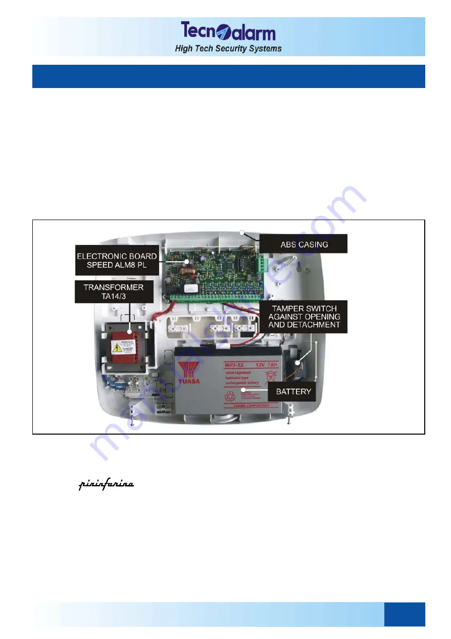 Tecnoalarm TP8-64 BUS Installer Manual Download Page 33