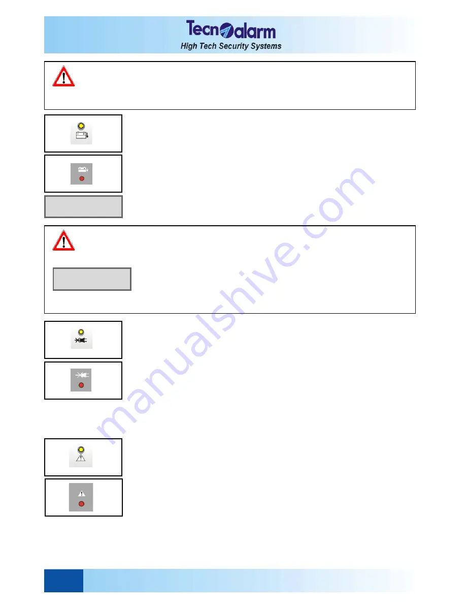 Tecnoalarm TP8-64 Скачать руководство пользователя страница 18