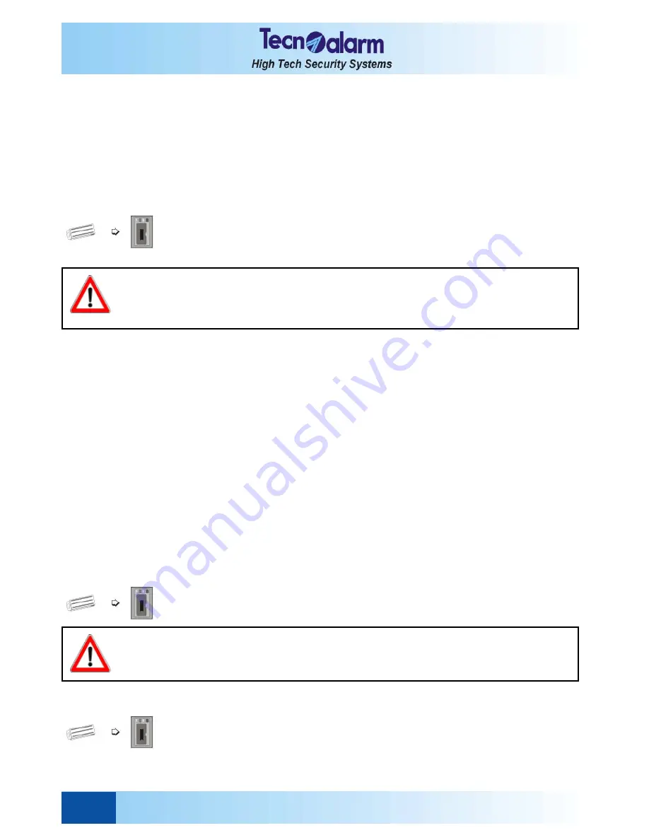 Tecnoalarm TP8-64 User Manual Download Page 64