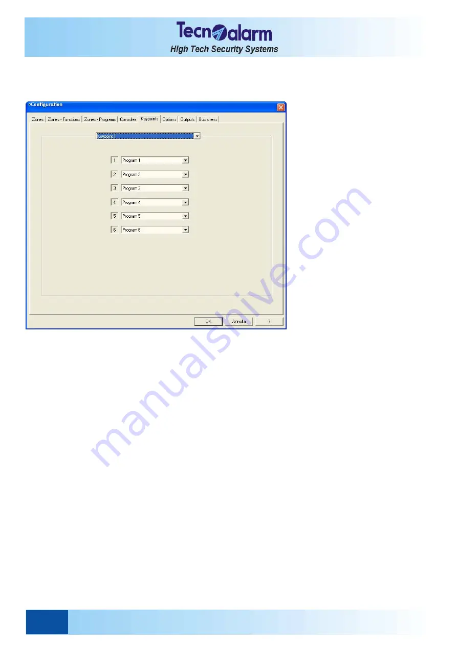 Tecnoalarm TP8-96 Installer Manual Download Page 36