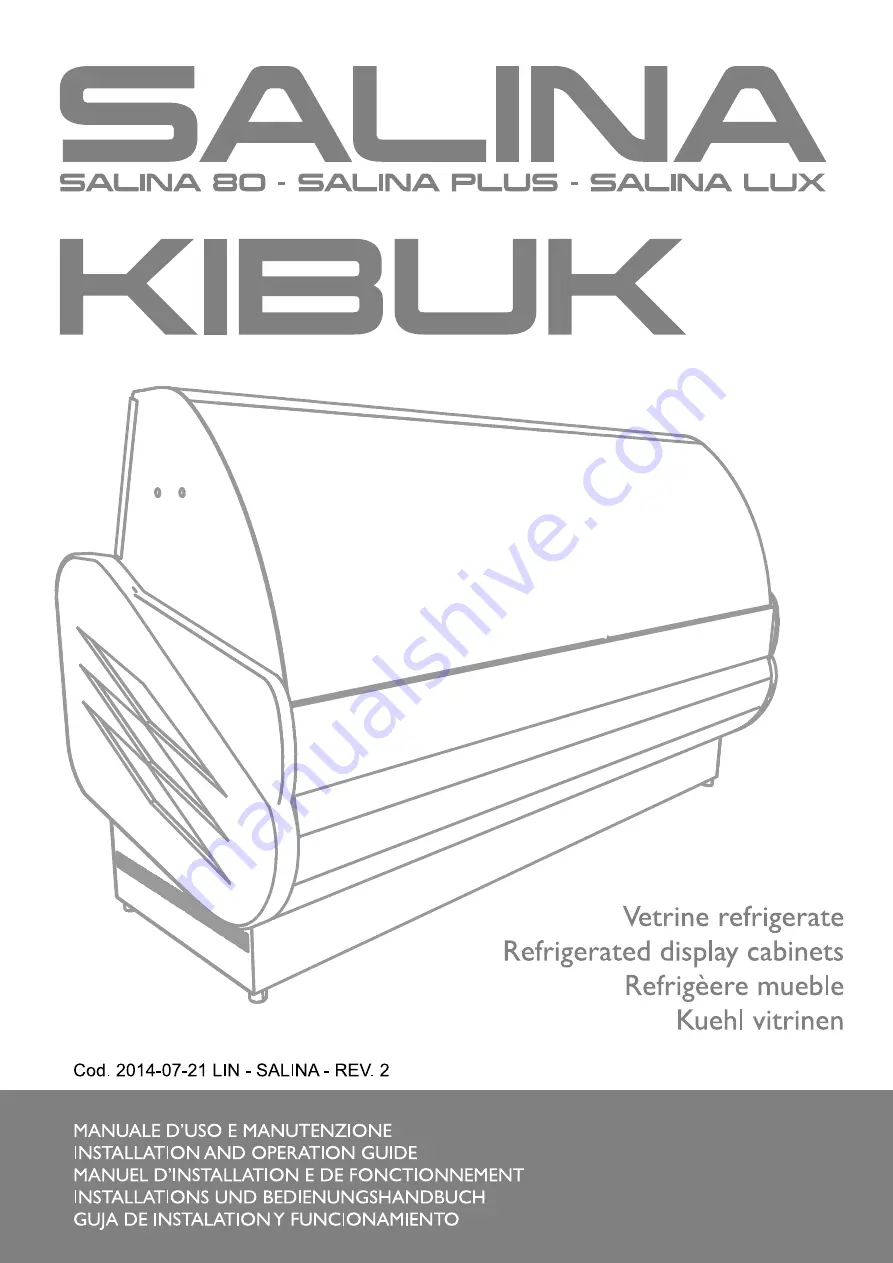 Tecnodom Kibuk Скачать руководство пользователя страница 1