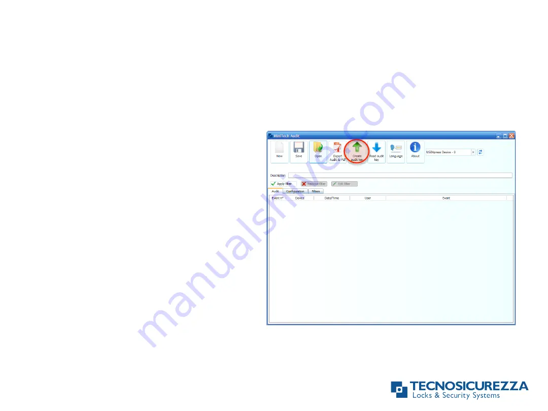 Tecnosicurezza MiniTech TSMINI-3 Setup And Audit Download Page 7