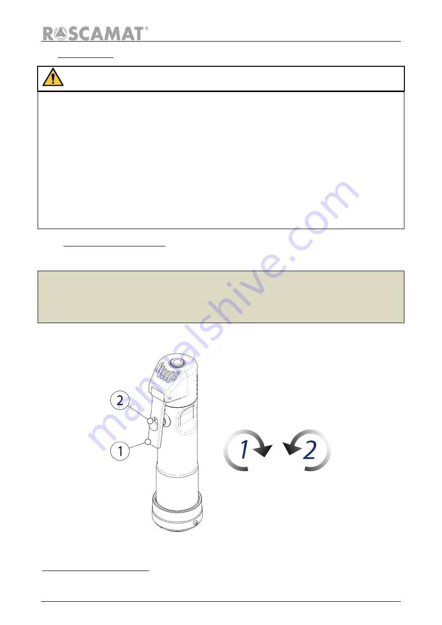 Tecnospiro Roscamat TS-VIII Instruction Manual Download Page 13