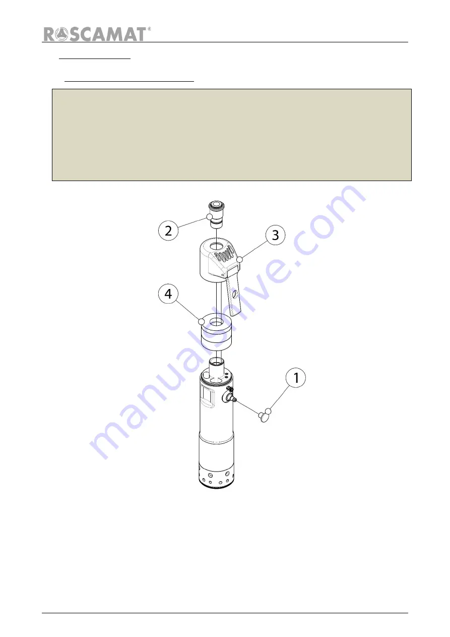 Tecnospiro Roscamat TS-VIII Instruction Manual Download Page 14