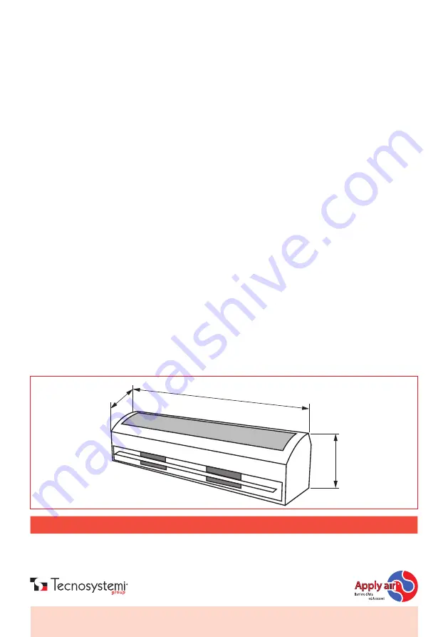 Tecnosystemi Apply air ARIA 1 POTENZA User Manual Download Page 2