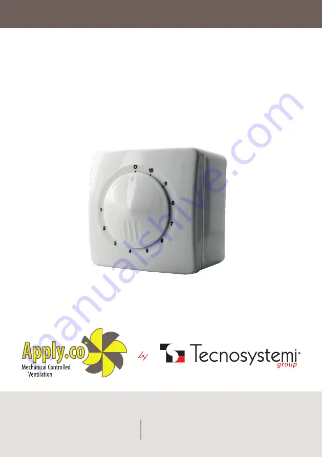 Tecnosystemi Apply.co ACC600016 User Manual Download Page 1