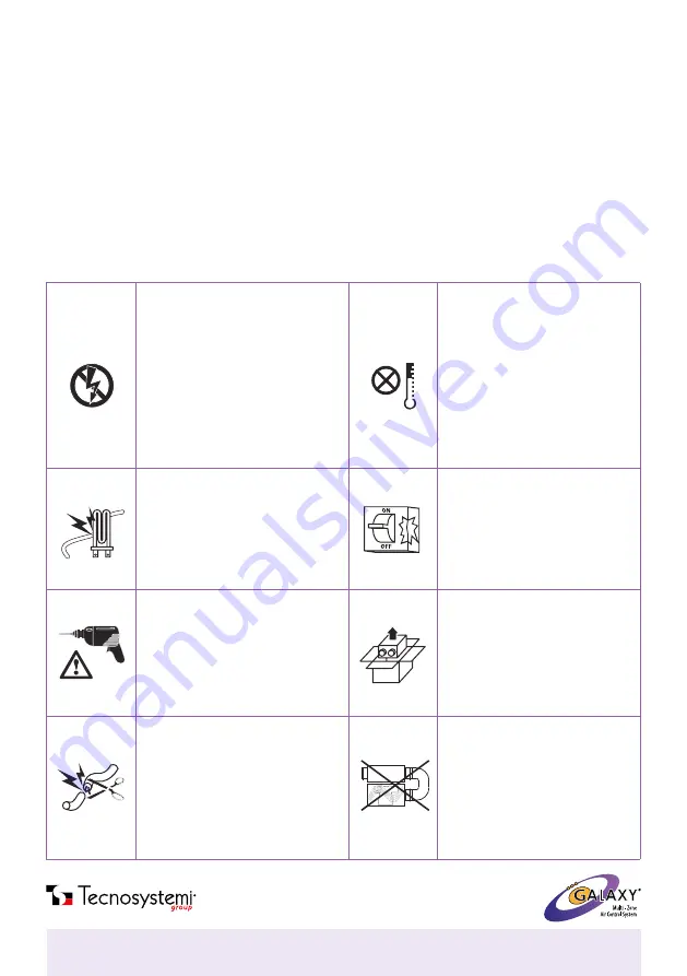 Tecnosystemi GALAXY SIRIO 0.10V User Manual Download Page 3