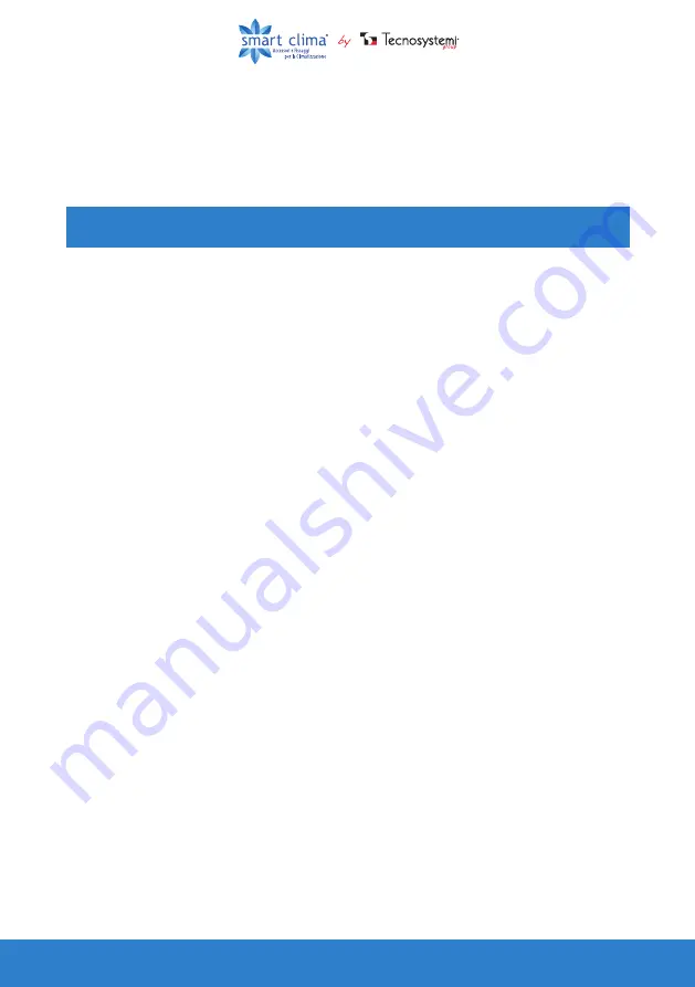 Tecnosystemi Smart Clima 11125135 User Manual Download Page 5