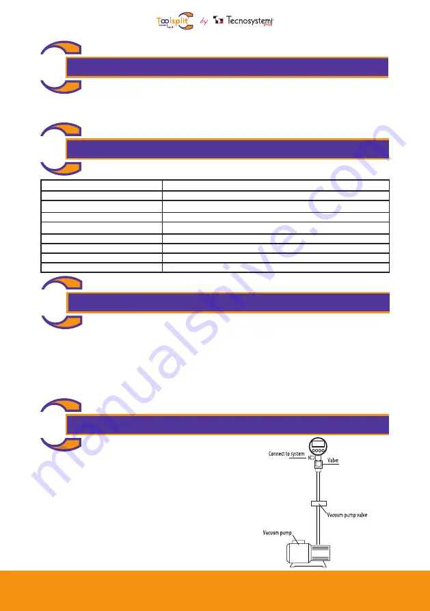 Tecnosystemi Toolsplit 11131043 Скачать руководство пользователя страница 3