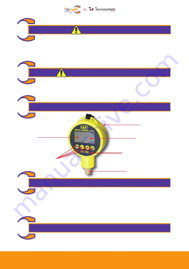 Tecnosystemi Toolsplit 11131043 User Manual Download Page 6