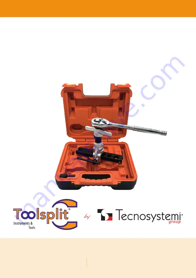 Tecnosystemi Toolsplit 11132029 User Manual Download Page 1