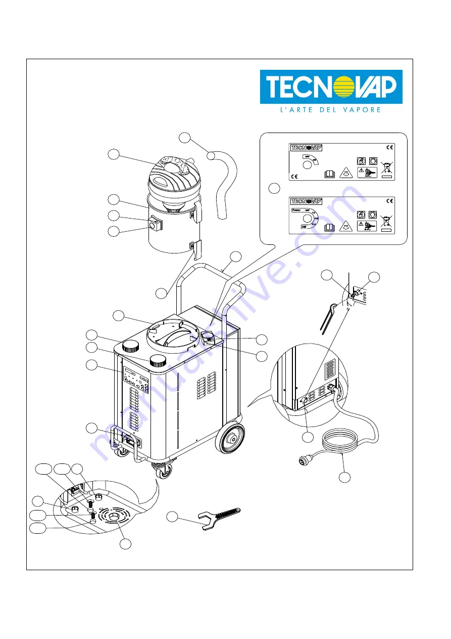 TECNOVAP 4W04010 User Instruction Download Page 14