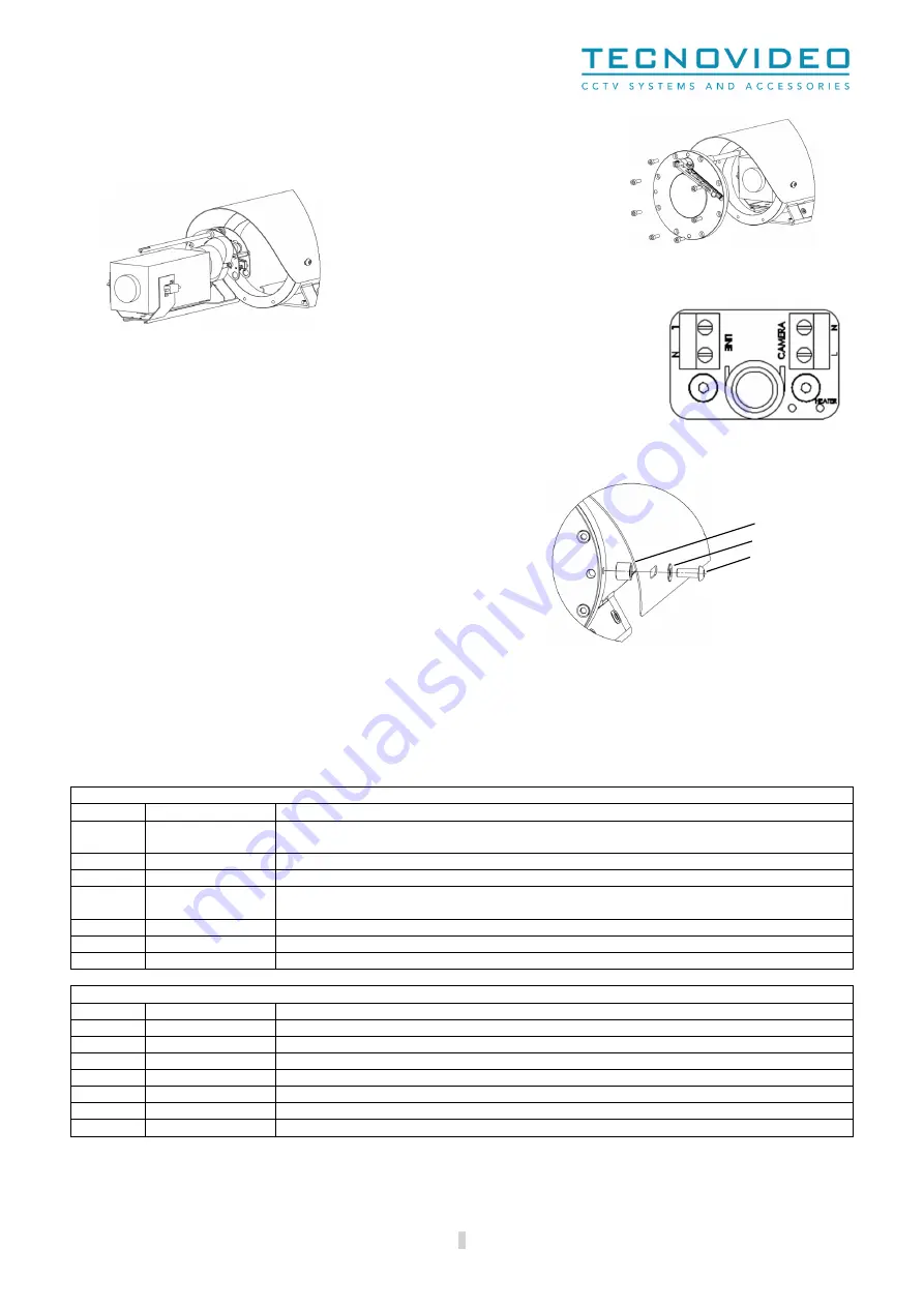 TecnoVideo EX129 Series Installation Manual Download Page 5