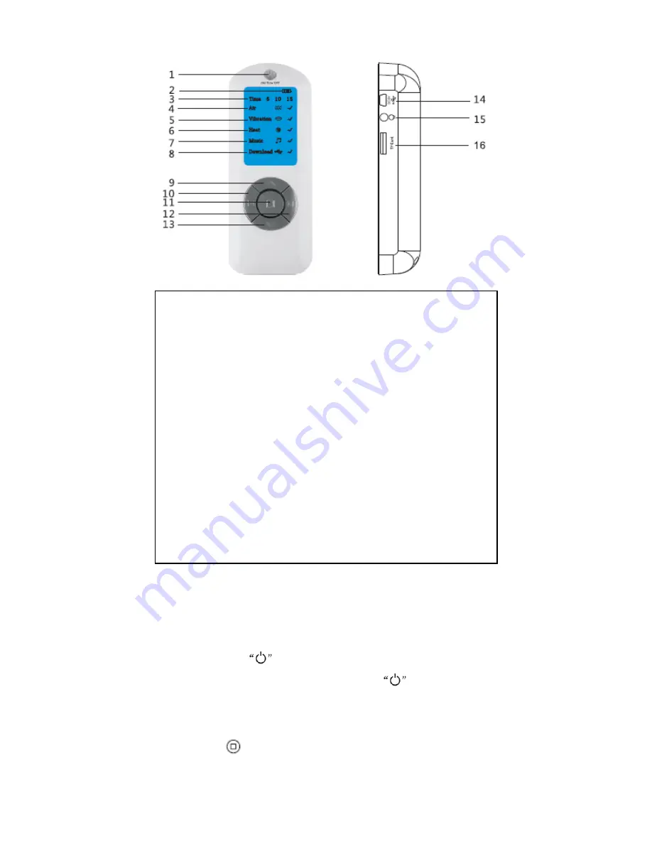 Tecnovita YM-851 AURA Instructions For Use And Warranty Download Page 10