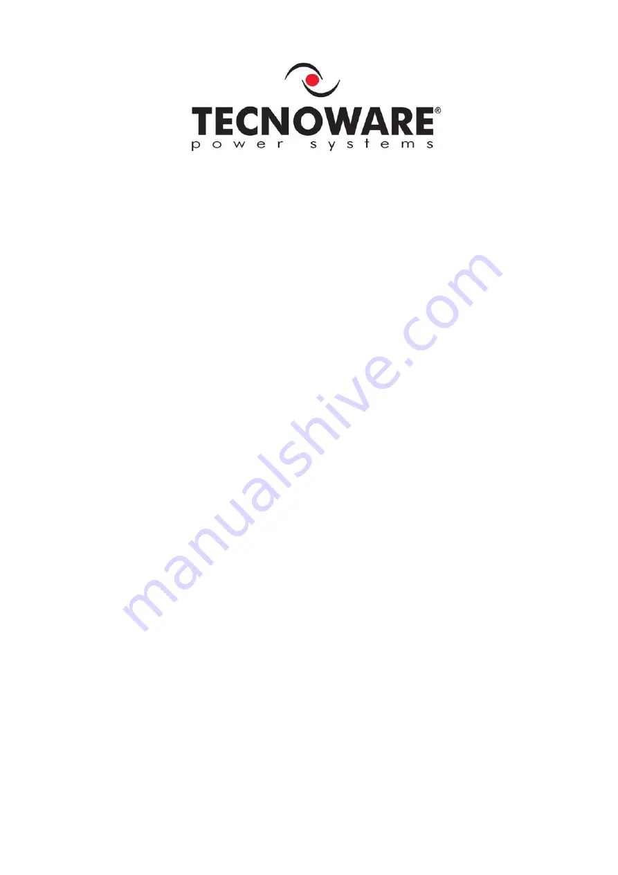 Tecnoware FBBATA48V1 User Manual Download Page 1