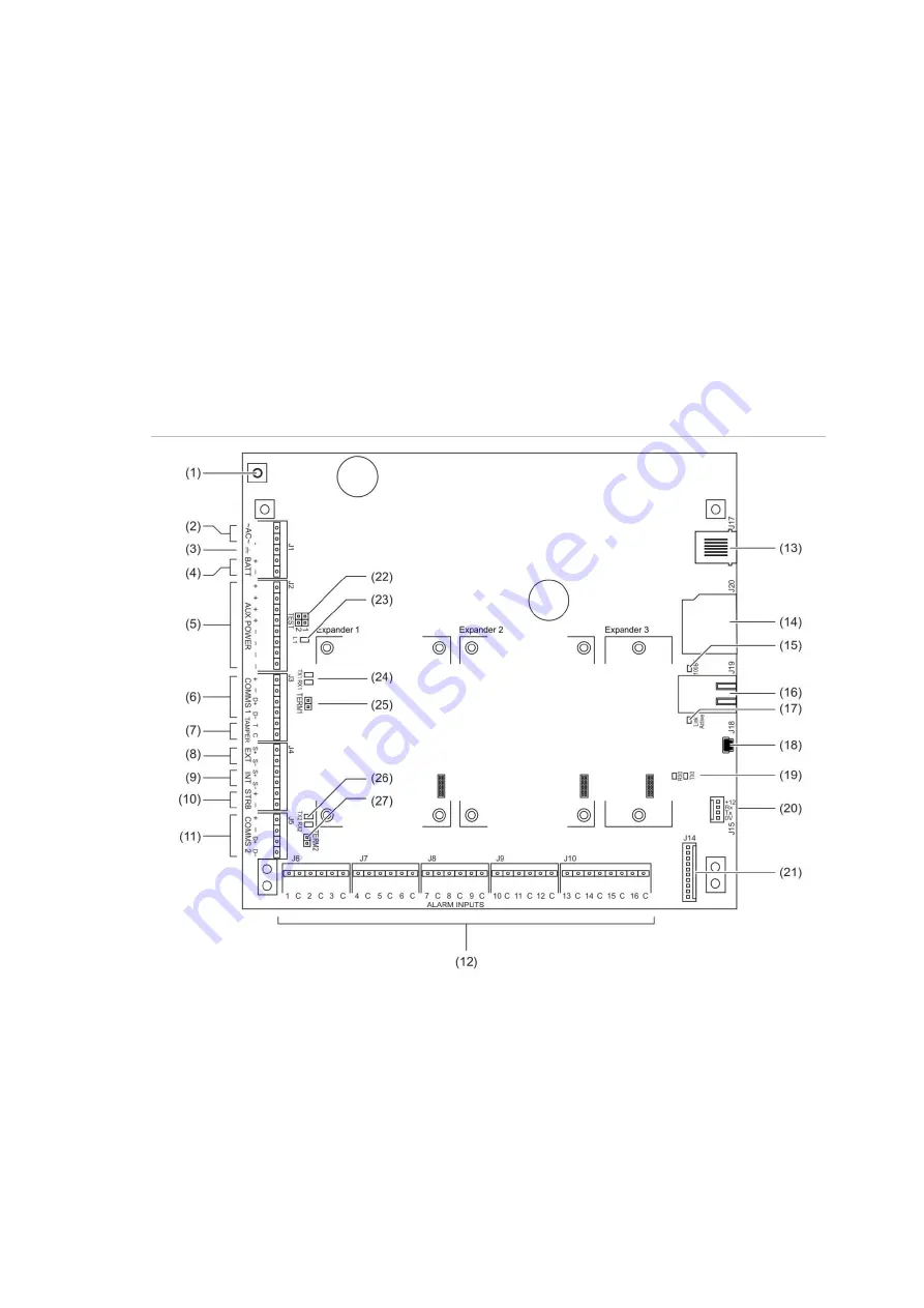 TECOM ChallengerPlus Installation And Quick Programming Manual Download Page 17