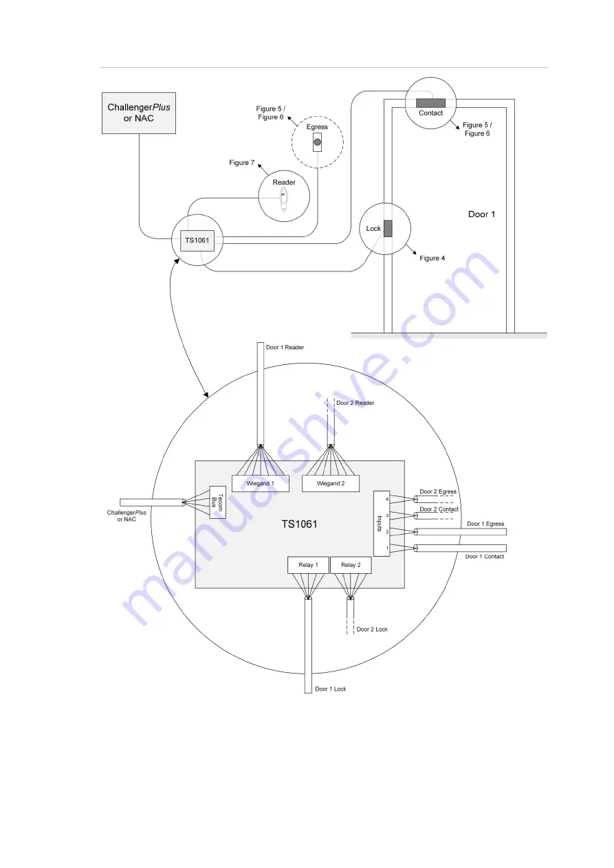 TECOM TS1061 Installation Manual Download Page 21