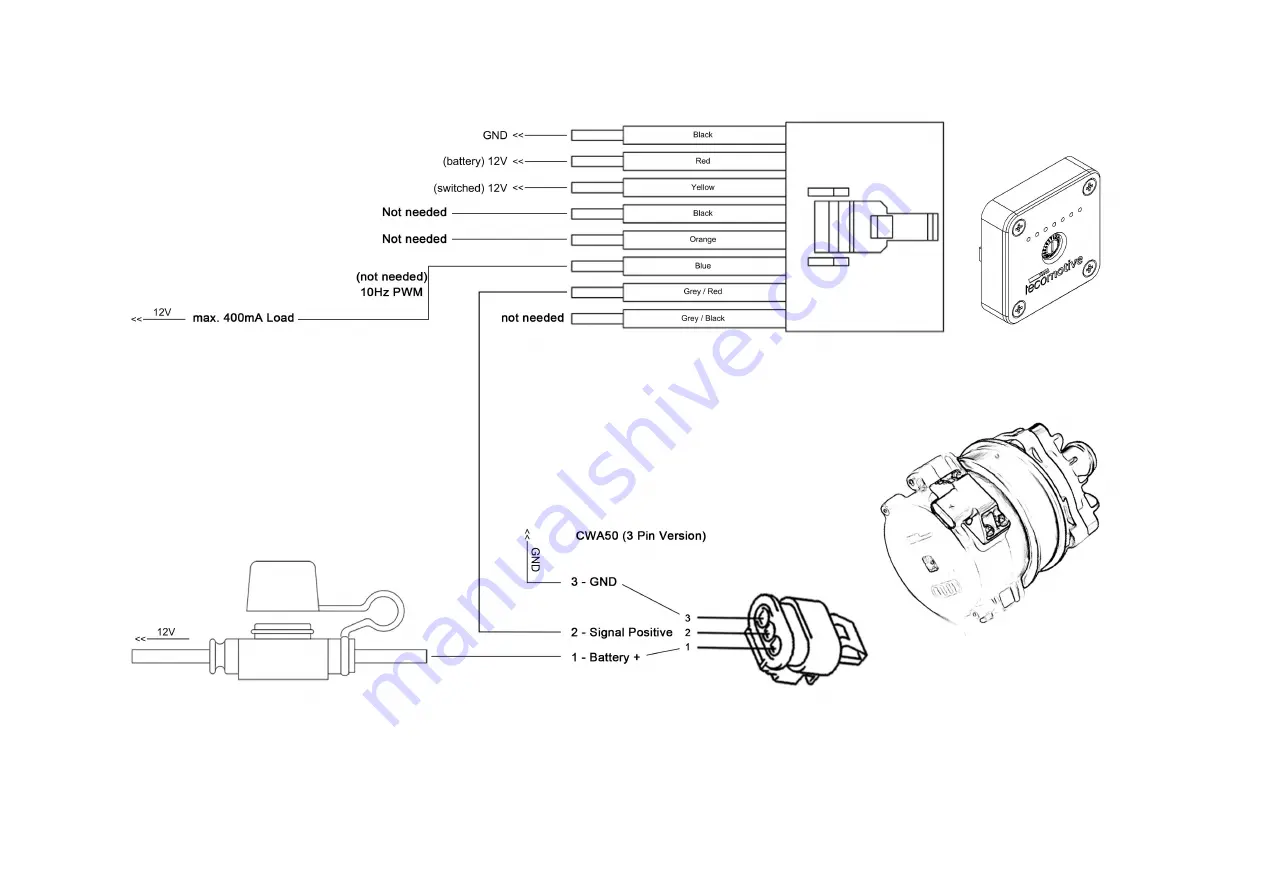 Tecomotive tinyCWA 100 Скачать руководство пользователя страница 10