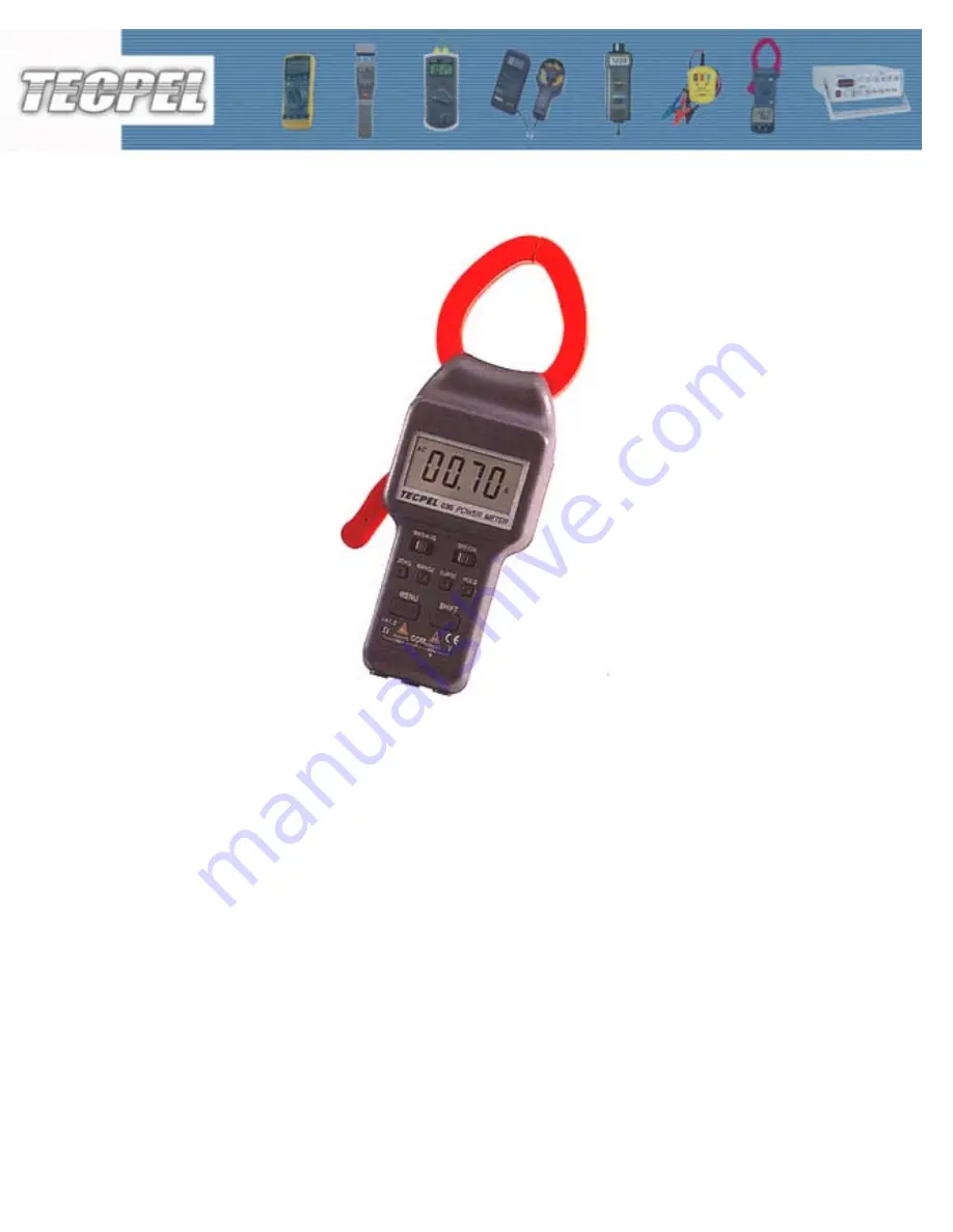 TECPEL DPM 035 Quick Start Manual Download Page 1