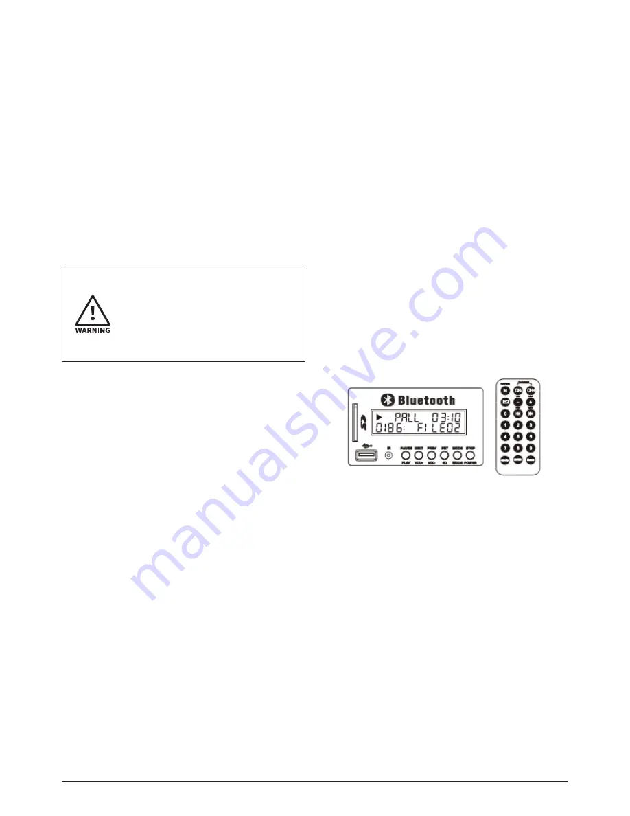 TECshow Bam 10A UHF User Manual Download Page 13