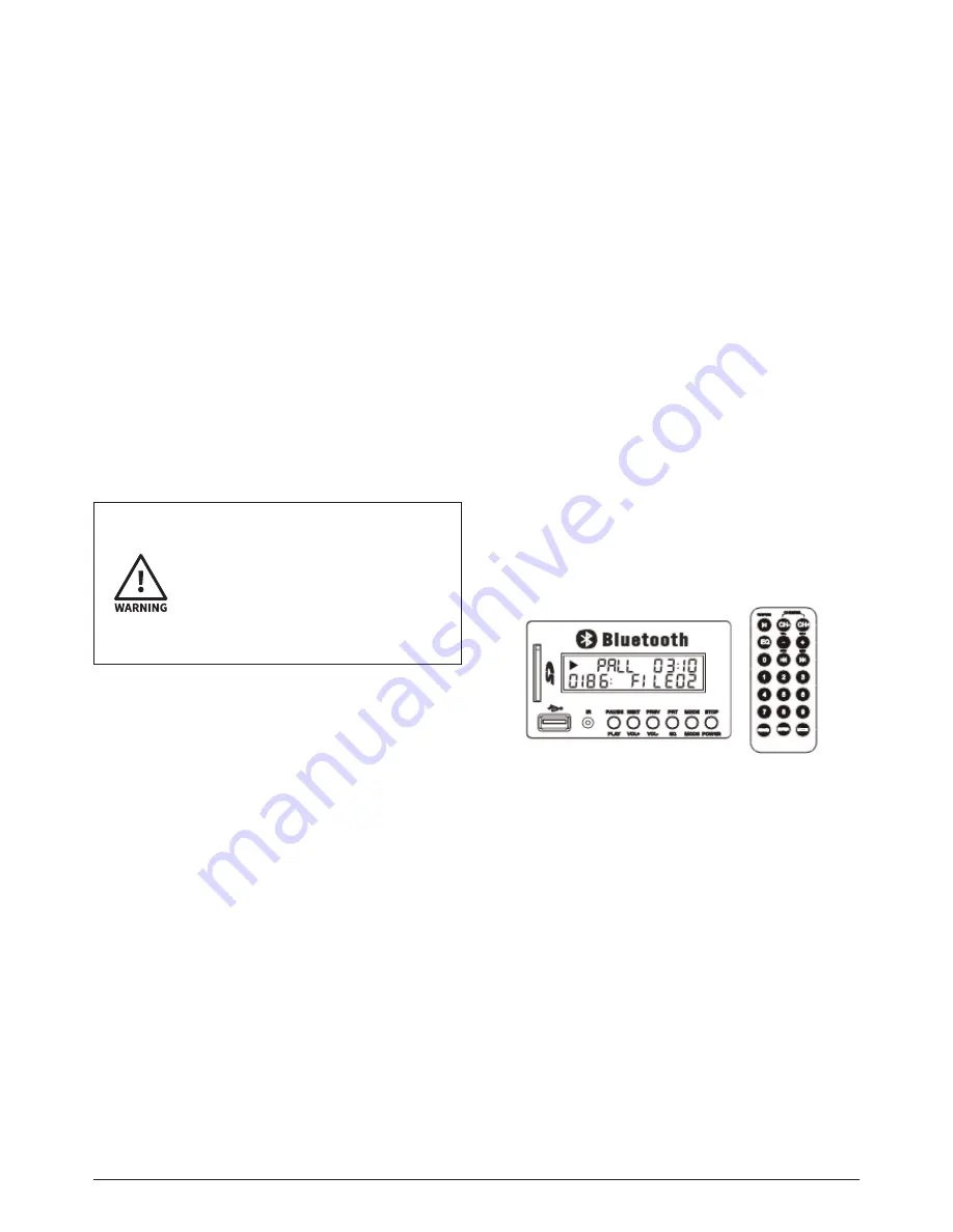 TECshow Bam 10A UHF User Manual Download Page 28