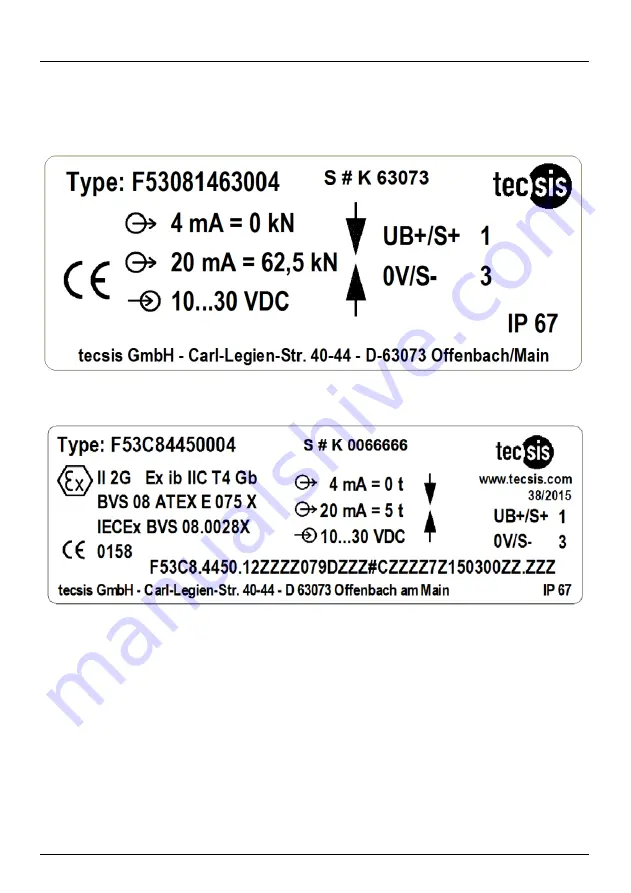 Tecsis F5308 Скачать руководство пользователя страница 10