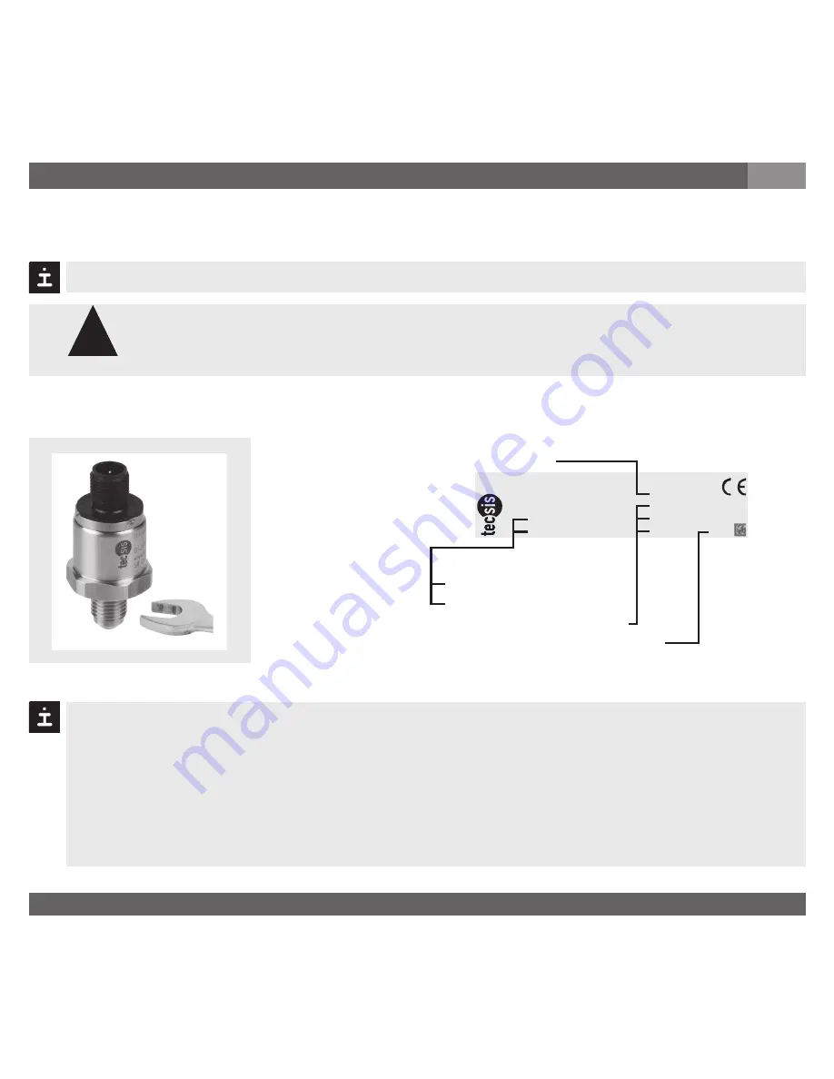 Tecsis P3307 Operating Instructions Manual Download Page 6