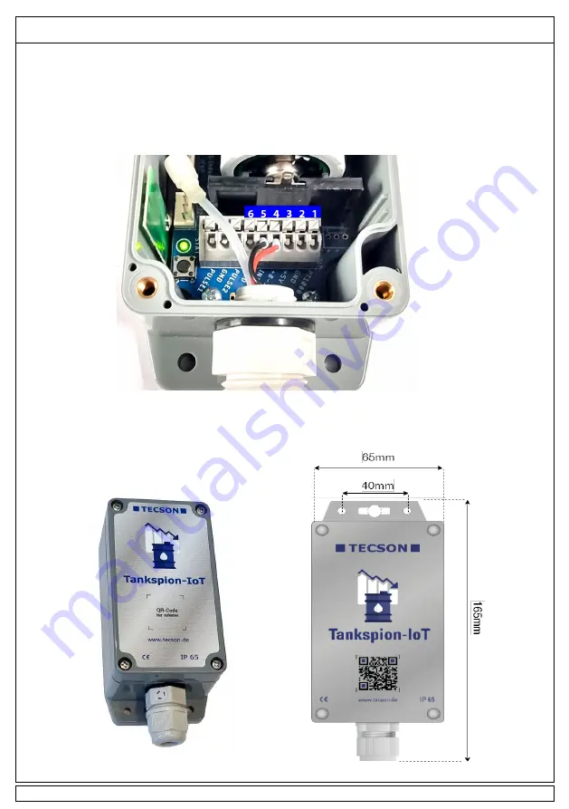 Tecson Tankspion-IoT Installation Manual Download Page 5