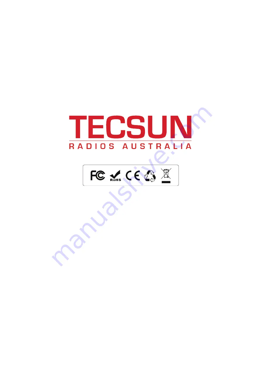 Tecsun Best Emergency Radio User Manual Download Page 10