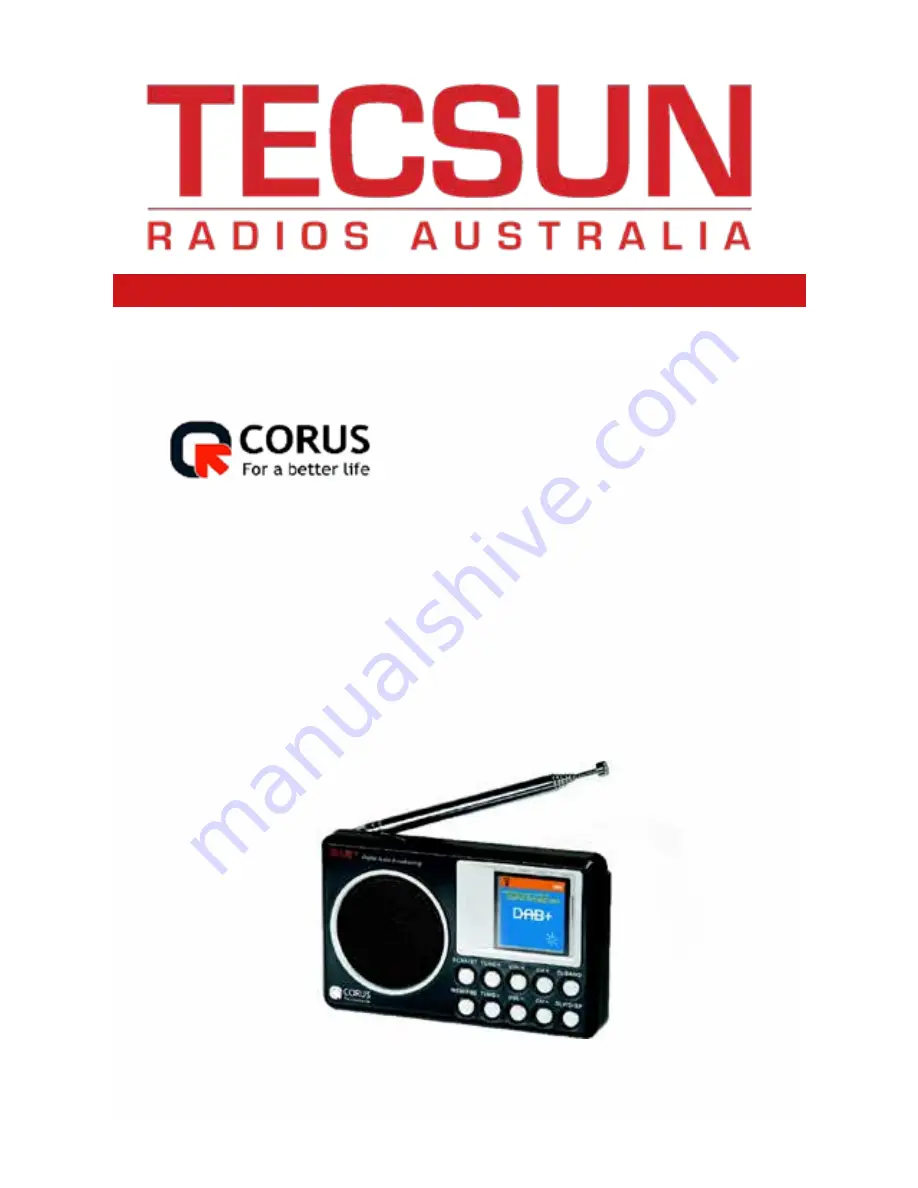 Tecsun DTR-762 Скачать руководство пользователя страница 1