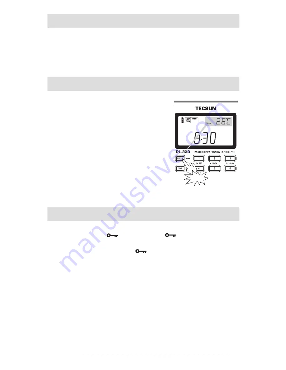 Tecsun PL-398MP Operation Manual Download Page 21