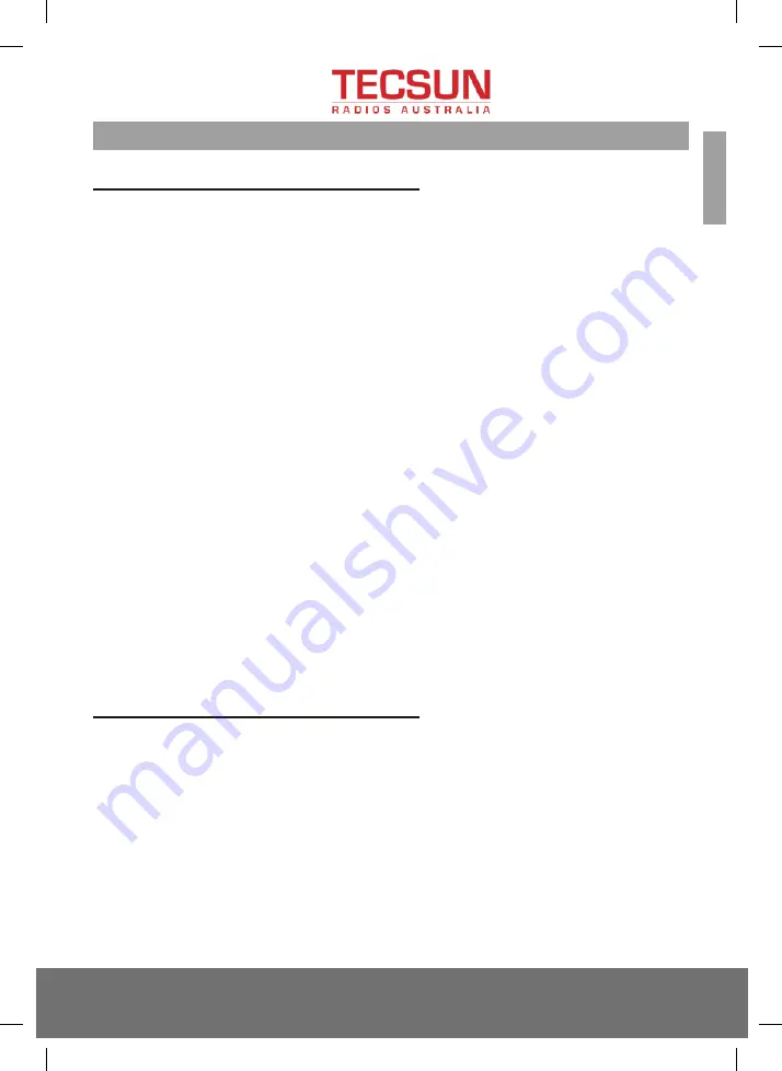 Tecsun Q3065 User Manual Download Page 14