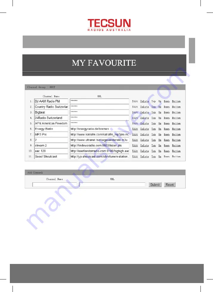 Tecsun Q3065 User Manual Download Page 24