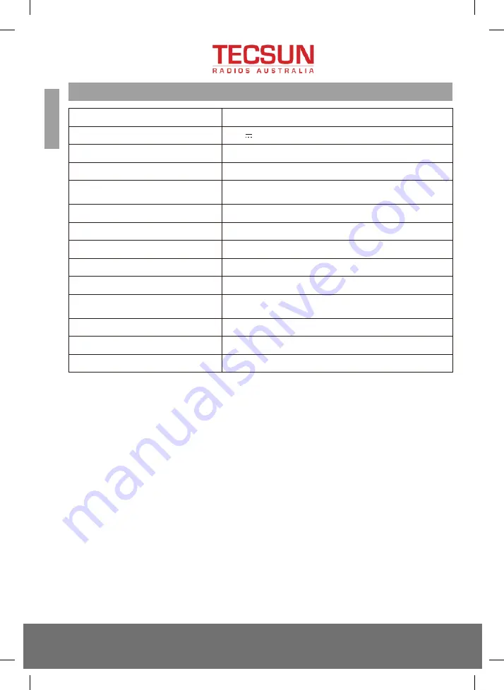 Tecsun Q3065 User Manual Download Page 27