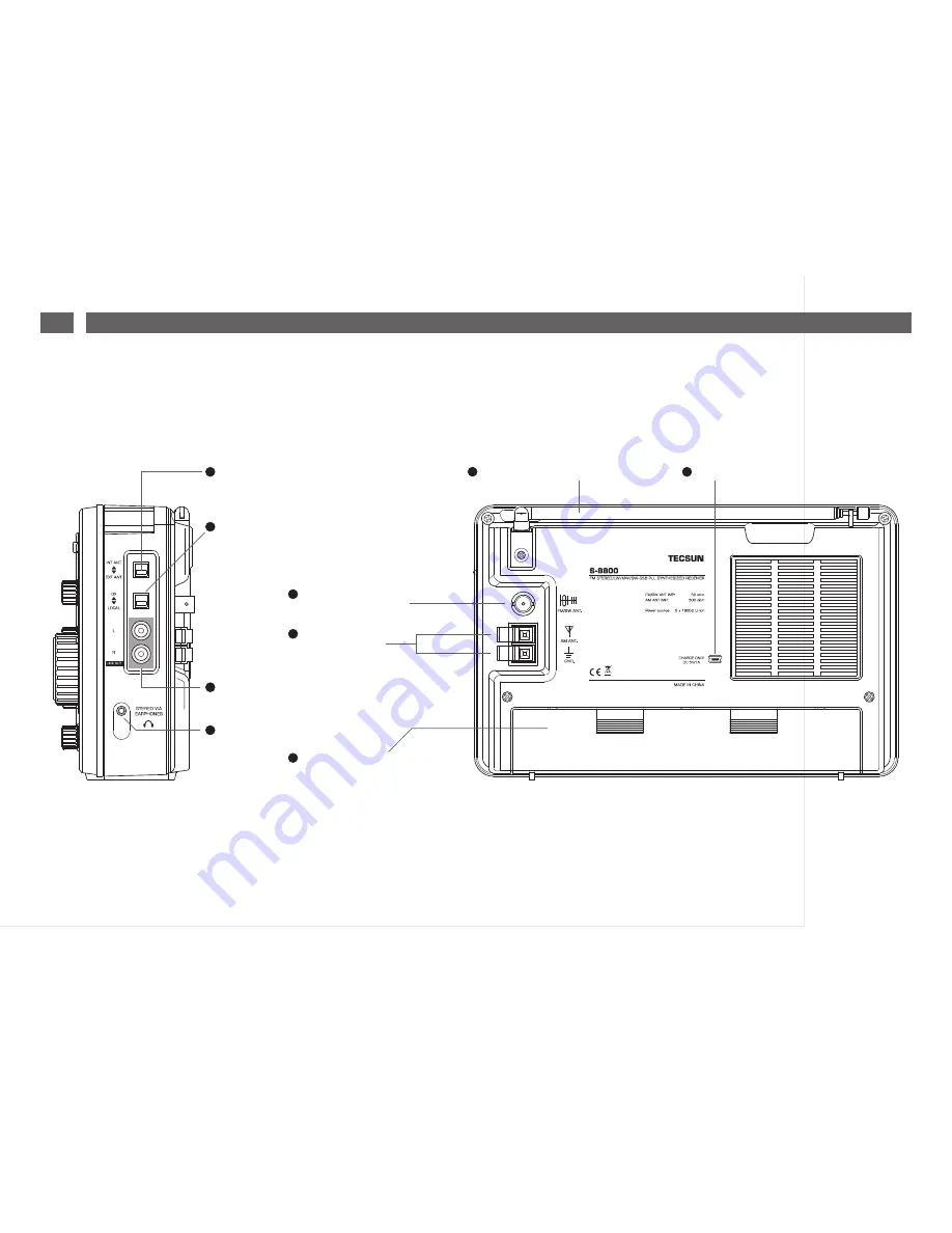 Tecsun S-8800 Скачать руководство пользователя страница 6