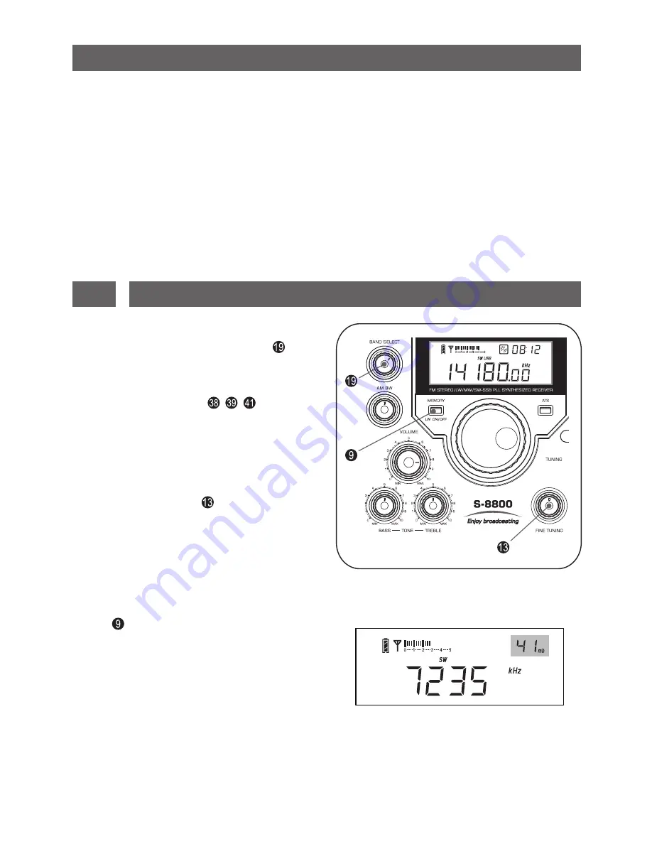 Tecsun S-8800 Operation Manual Download Page 16