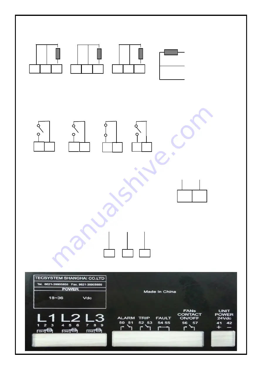 TECSYSTEM NT579 Instruction Manual Download Page 21