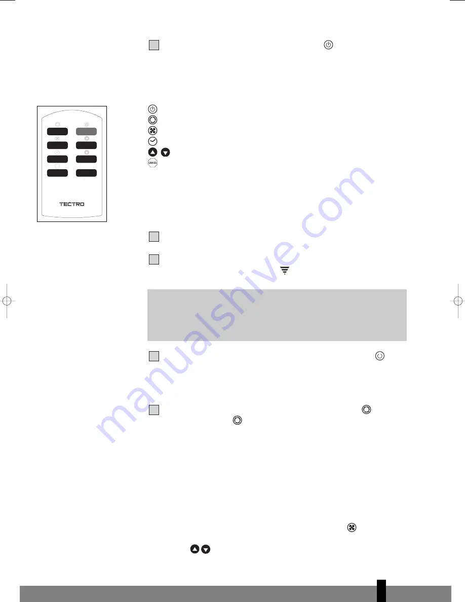 Tectro TP 020 Operating Manual Download Page 45