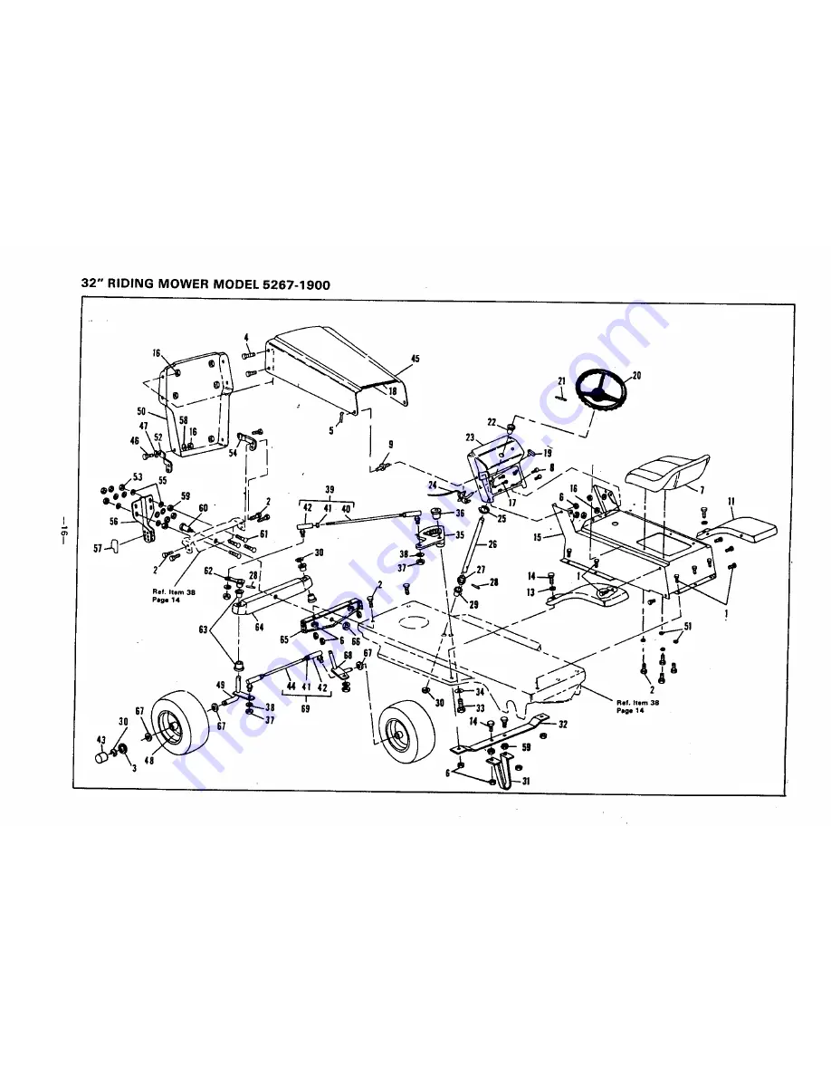 Tecumseh 5267-1900 Owner'S Manual Download Page 16