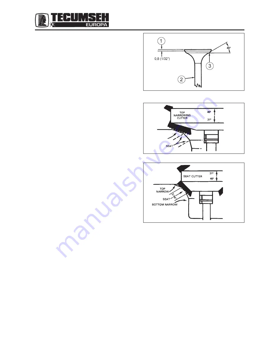 Tecumseh MV 100 S Service And Repair Manual Download Page 92