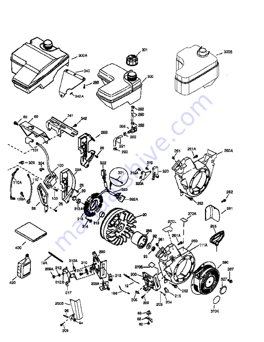 Tecumseh OHH60-71116C Parts List Download Page 4