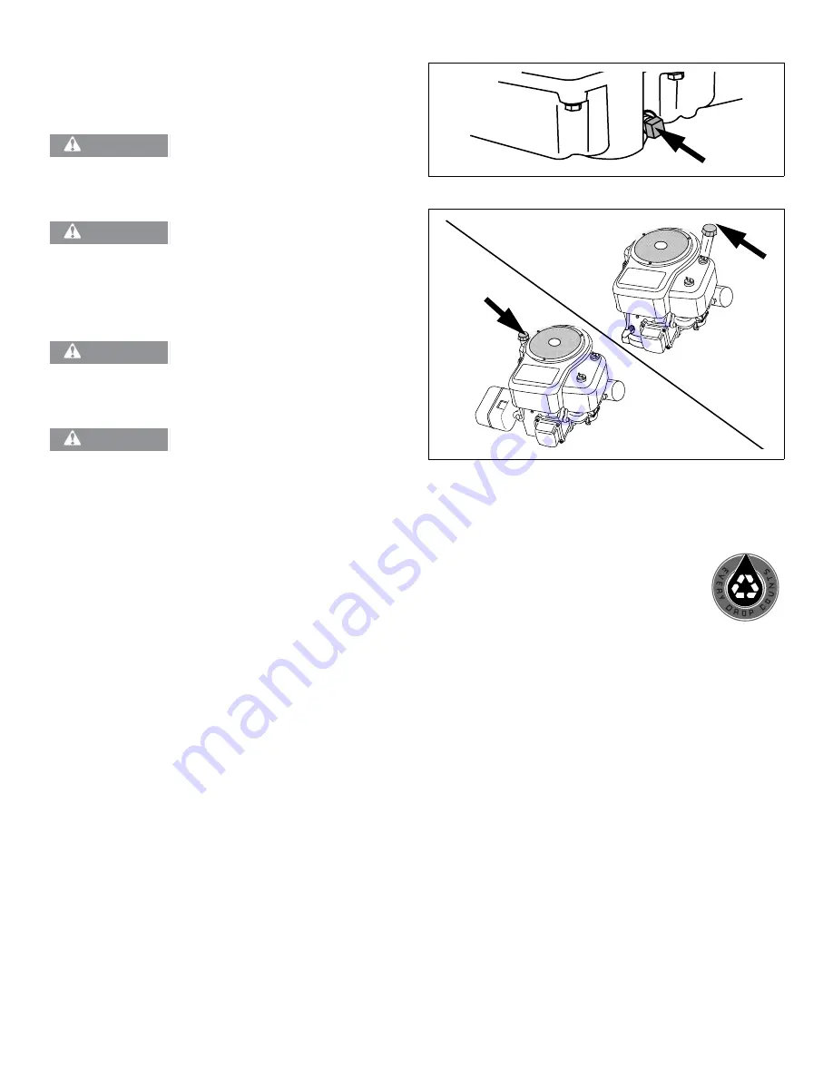 Tecumseh OHV110 Operator'S Manual Download Page 12