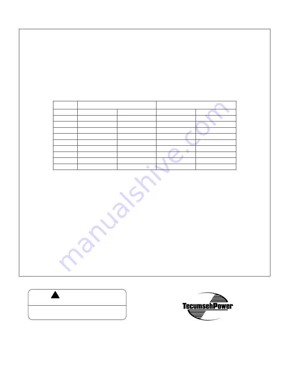 TecumsehPower OH318EA Скачать руководство пользователя страница 24