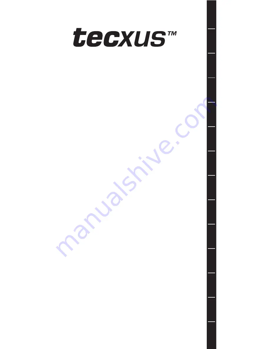 Tecxus 17253 User Manual Download Page 112