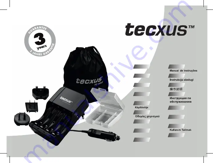 Tecxus TC 3000 travel Manual Download Page 1